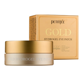 Petitfee Gold Hydrogel Eye Patch nawilżająco-rozświetlające hydrożelowe
płatki pod oczy ze złotem 60szt.