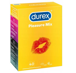 Durex Pleasure Mix prezerwatywy stymulujące 40szt