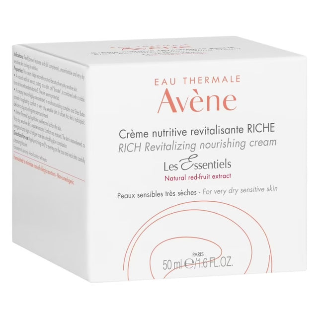 Avene Eau Thermale Rich Revitalizing Nourishing Cream bogaty rewitalizujący krem odżywczy do twarzy 50ml
