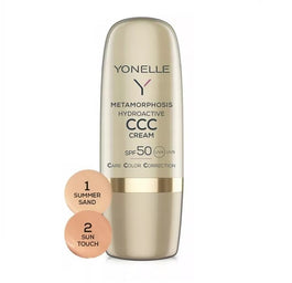 Yonelle Metamorphosis Hydroactive CCC Cream SPF50 hydroaktywny krem koloryzujący do twarzy 01 Summer Sand 30ml