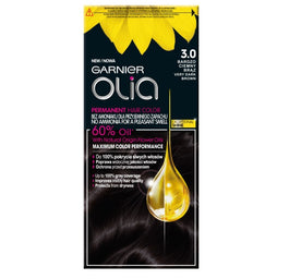 Garnier Olia farba do włosów 3.0 Bardzo Ciemny Brąz