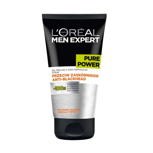 L'Oreal Paris Men Expert Pure Power żel-peeling przeciw zaskórnikom 150ml