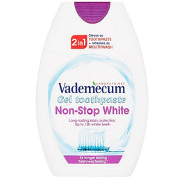 Vademecum 2in1 Toothpaste&Mouthwash Non-Stop White pasta do zębów i płyn do płukania jamy ustnej 75ml