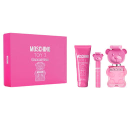 Moschino Toy 2 Bubble Gum zestaw woda toaletowa spray 100ml + balsam do ciała 100ml + woda toaletowa spray 10ml