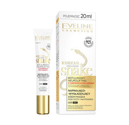 Eveline Cosmetics Korean Exclusive Snake napinająco-wygładzający krem-maska pod oczy i na powieki 20ml