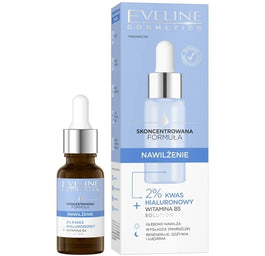 Eveline Cosmetics Skoncentrowana Formuła serum do twarzy Nawilżenie 18ml