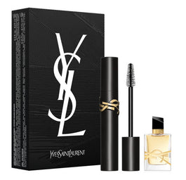Yves Saint Laurent Make-up Set zestaw Lash Clash Mascara nadający ekstremalnej objętości tusz do rzęs 01 Noir 9ml + Libre woda perfumowana 7.5ml