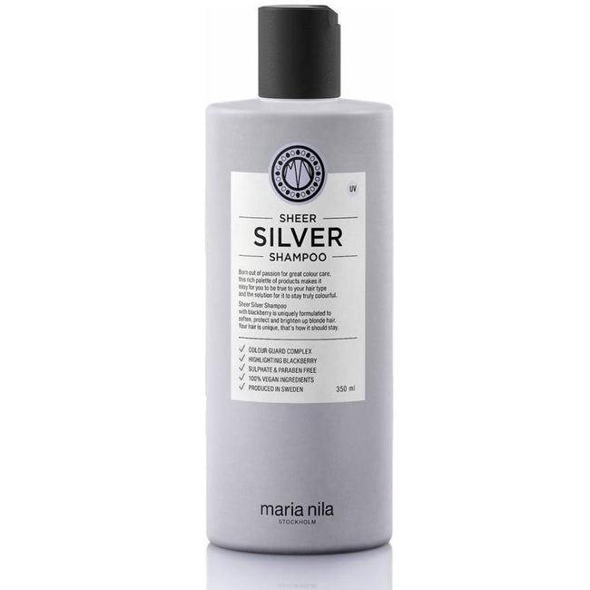 Maria Nila Sheer Silver Shampoo szampon do włosów blond i rozjaśnianych 350ml