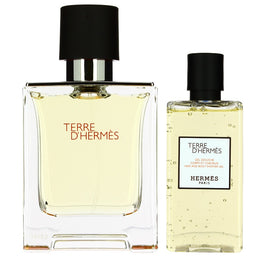 Hermes Terre D'Hermes zestaw woda toaletowa spray 100ml + żel pod prysznic 80ml