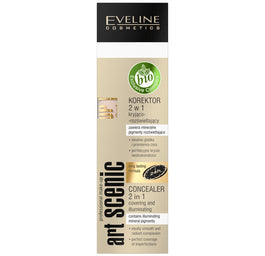 Eveline Cosmetics Art Scenic Concealer 2w1 korektor kryjąco-rozświetlający 08 Porcelain 7ml