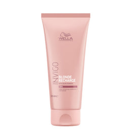 Wella Professionals Invigo Blonde Recharge Color Refreshing Conditioner odżywka z pigmentami koloru do włosów w kolorze zimnego blondu 200ml