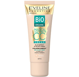 Eveline Cosmetics Bio Organic Magical Color Correction Cream krem CC z mineralnymi pigmentami 02 Natural 30ml
