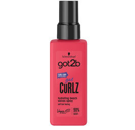 Got2B Got Curlz spray do włosów nawilżający i zmiękczający włosy dla efektu plażowych fal 150ml