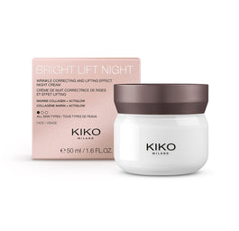 KIKO Milano Bright Lift Night liftingujący krem matujący na noc z kolagenem morskim 50ml