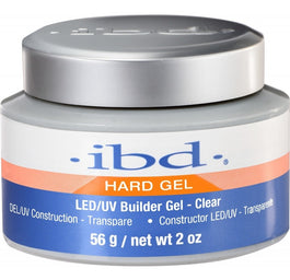 IBD Hard Builder Gel LED/UV żel budujący Clear 56g