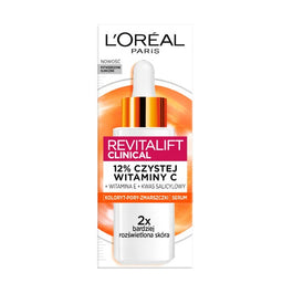 L'Oreal Paris Revitalift Clinical rozświetlające serum do twarzy z 12% czystej witaminy C 30ml