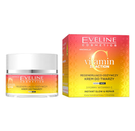 Eveline Cosmetics Vitamin C 3x Action regenerująco-odżywczy krem do twarzy 50ml