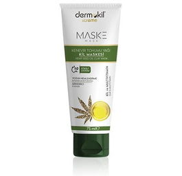 Dermokil Xtreme Hemp Seed Oil Clay Mask maseczka do twarzy z olejem konopnym 75ml