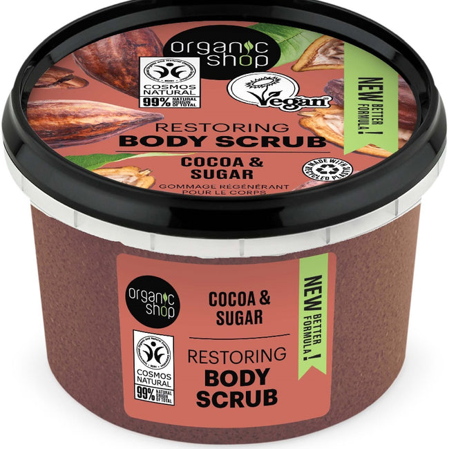 Organic Shop Restoring Body Scrub regenerujący peeling do ciała Cocoa & Sugar 250ml