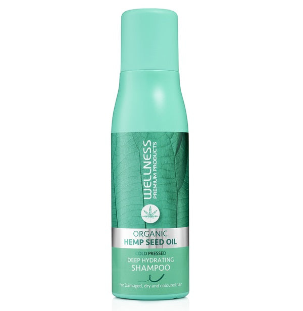 Wellness Organic Hemp Seed Oil Deep Hydrating Shampoo głęboko nawilżający szampon do włosów z konopią i keratyną 500ml