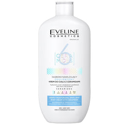 Eveline Cosmetics 6 Ceramides głęboko nawilżający emolientowy krem do ciała 350ml