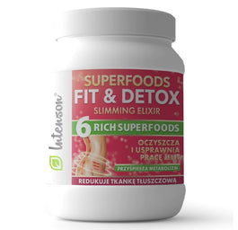 Intenson Fit & Detox Slimming Elixir suplement diety wspomagający prawidłowe funkcjonowanie układu trawiennego 400g