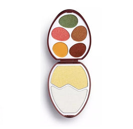 Makeup Revolution I Heart Revolution Easter Egg Face And Shadow Palette paleta cieni i rozświetlaczy Chocolate 6.7g