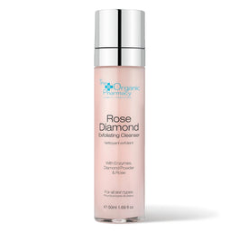 The Organic Pharmacy Rose Diamond Exfoliating Cleanser żel złuszczający do twarzy 50ml