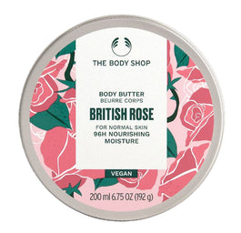 The Body Shop Wegańskie masło do ciała British Rose 200ml