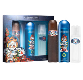 Cuba Original Cuba Wild Heart zestaw woda toaletowa spray 100ml + dezodorant spray 200ml + woda po goleniu 100ml