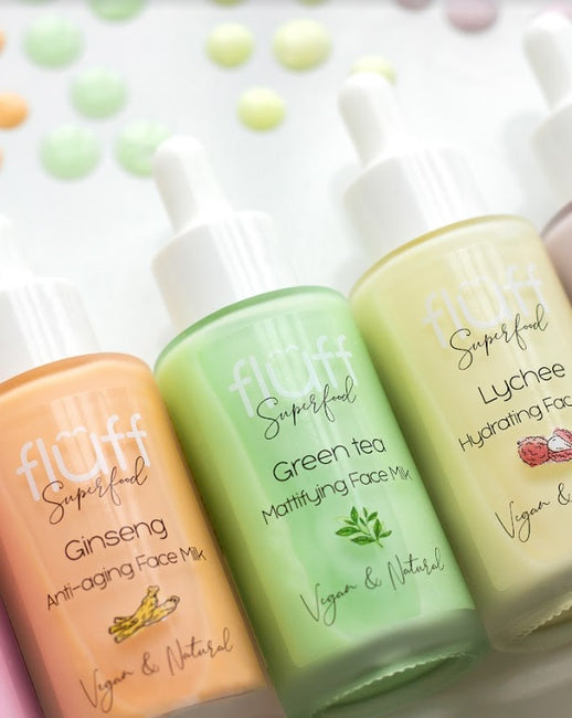 Fluff Hydrating Face Milk nawilżająco-nawadniające mleko do twarzy Liczi 40ml