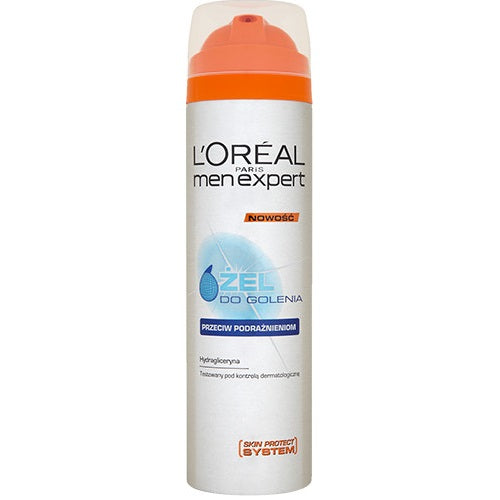 L'Oreal Paris Men Expert żel do golenia przeciw podrażnieniom 200ml