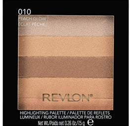 Revlon Highlighting Palette paleta rozświetlaczy 010 Peach Glow 7.5g