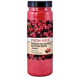 FRESH JUICE Bathing Beads perełki do kąpieli Cherry & Pomegranate 450g