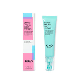 KIKO Milano Smart Hydra Shot Eye Gel nawilżający żel niwelujący obrzęki i cienie pod oczami 15ml