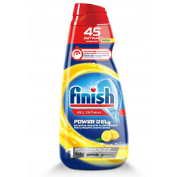Finish All In 1 Max Power Gel żel do mycia naczyń w zmywarce Lemon 900ml