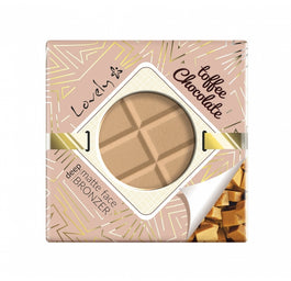 Lovely Toffee Chocolate Deep Matte Face Bronzer czekoladowy matowy puder brązujący do twarzy i ciała 9g