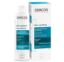 Vichy Dercos Ultra Soothing szampon ultrakojący do włosów normalnych i przetłuszczających się 200ml