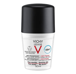 Vichy Homme Anti-Perspirant 48h antyperspirant w kulce przeciw plamom 50ml