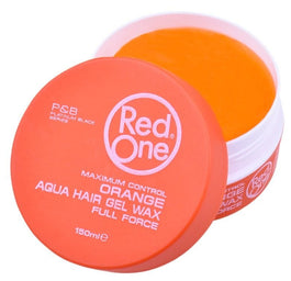 Red One Aqua Hair Gel Wax Full Force wosk do włosów Orange 150ml