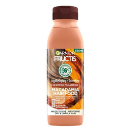 Garnier Fructis Macadamia Hair Food szampon wygładzający do włosów suchych i niesfornych 350ml