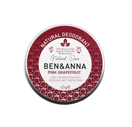 Ben&Anna Natural Deodorant naturalny dezodorant w kremie w aluminiowej puszce Pink Grapefruit 45g