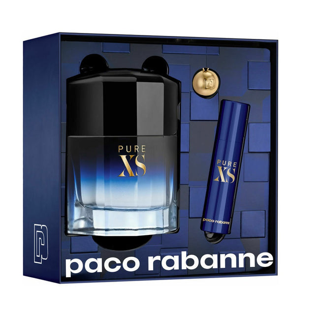 Paco Rabanne Pure XS zestaw woda toaletowa spray 100ml + woda toaletowa spray 10ml + breloczek
