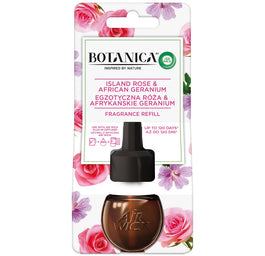 Air Wick Botanica wkład do elektrycznego odświeżacza Egzotyczna Róża & Afrykańskie Geranium 19ml