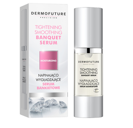 Dermofuture Moisturizing Tightening Smoothing Banquet Serum napinająco-wygładzające serum bankietowe do twarzy 30ml