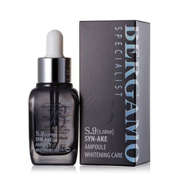 BERGAMO S.9 SYN-AKE Ampoule Whitening Care serum do twarzy z jadem węża 30ml