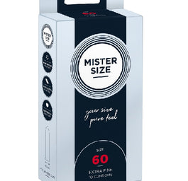 Mister Size Condoms prezerwatywy dopasowane do rozmiaru 60mm 10szt.