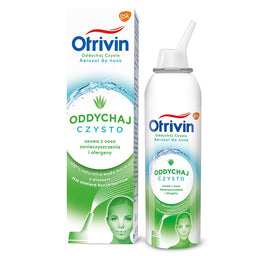 Otrivin Oddychaj Czysto areozol do nosa dla dorosłych z ekstraktem z aloesu 100ml