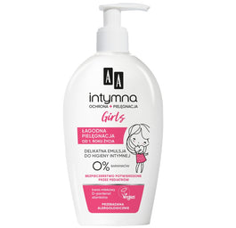 AA Intymna Ochrona&Pielęgnacja kremowa emulsja do higieny intymnej Baby Girls 0% 300ml