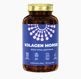 Noble Health Kolagen morski skóra włosy paznokcie suplement diety 60 kapsułek